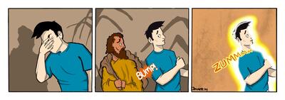 A Funny Thing Happened on The Way to Jerusalem.