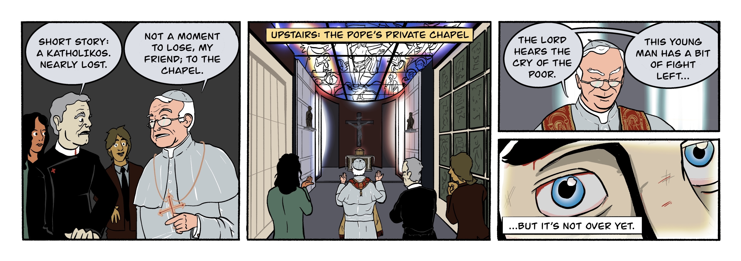 To the chapel!